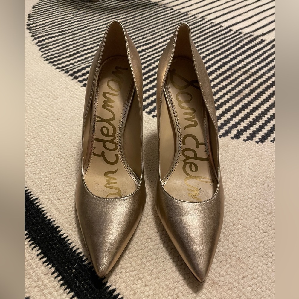Rose gold heels